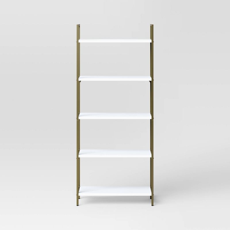 72" Loring 5 Shelf Ladder Bookshelf - Threshold™, 4 of 14