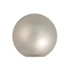 Northlight 28ct Silver Smoke Matte Finish Glass Christmas Ball Ornaments - 2" (50mm) - 2 of 3