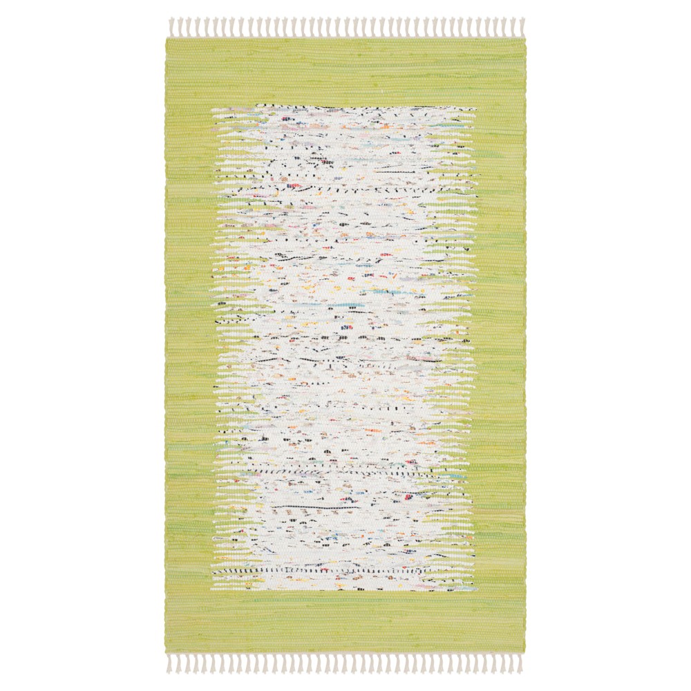 Bettina Flatweave Area Rug - Ivory/Citron (4'x6') - Safavieh