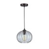 Chloe Lighting Cary Industrial-Style 1 Light Rubbed Bronze Ceiling Pendant 10" Wide - 2 of 2