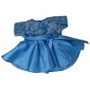 Doll Clothes Superstore Blue Party Dress Fits 14 Inch Baby Alive And Little Baby Dolls - 4 of 4