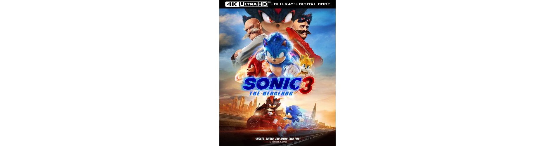Sonic the Hedgehog 3 (4K/UHD)(2024)