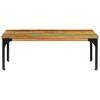 vidaXL Coffee Table Multicolor Solid reclaimed wood 39.4x23.6x13.8 in - 3 of 4