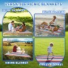 SCUDDLES Picnic Blanket Extra Large, 3-Layer Waterproof, Carry Strap - SCPRGM - 4 of 4