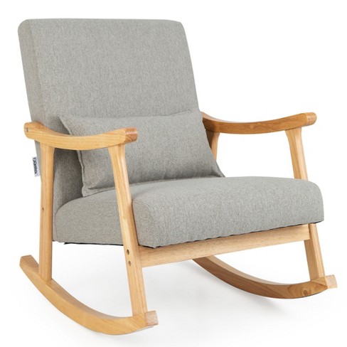 Padded best sale rocking chair