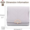 FATMOON Wallet for Women - Stylish RFID Blocking Leather Wallet- Bifold Card Holder with Zipper Coin Pocket,for Daily Use,Travel - 3 of 4