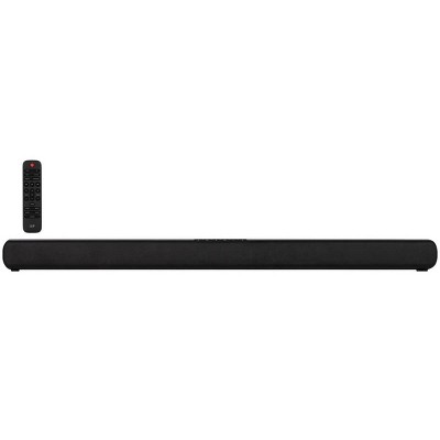 Monoprice SB-300 Virtual Dolby Atmos 2.0Ch Soundbar, 2 HDMI Inputs, 4K HDR/DV Passthrough, eARC, Bluetooth and USB Streaming, Optical, Coax, IR Remote