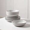 Earth & Clay 12pc Mia Stoneware Dinnerware Set Gray - 4 of 4