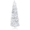 6.5ft Christmas Tree 719 Branches Artificial Christmas Pine Tree with Fiber Optics Without Pine Cones US Plug - 2 of 4