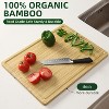 GustoWave Carbonized Bamboo Cutting Board and Serving Tray - 3 of 4