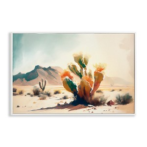 Stupell Industries Desert Dream at Sunrise Framed Giclee Art - 1 of 4
