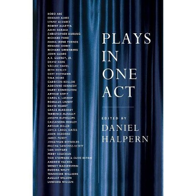 Plays in One Act - 2nd Edition by  Dan Halpern (Paperback)