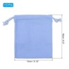 Unique Bargains 100% Cotton Reusable Washable Dust Drawstring Bags 12 Pcs - 2 of 4