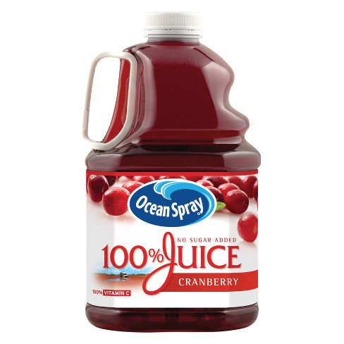 Ocean Spray 100% Juice Blend Cranberry - 101 Fl Oz Bottle : Target