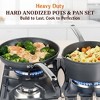 Granitestone Armor Max 20 Pc Hard Anodized Nonstick Cookware Set, Induction Pots and Pans Set with 6 Piece Nutriblade Knife Set - 2 of 4