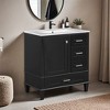 30" Bathroom Vanity , Modern Bathroom Cabinet with Sink Combo Set, Bathroom Storage Cabinet with a Soft Closing Door and 3 Drawers - Leovsnove - 2 of 4