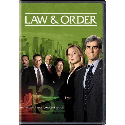 Law & Order: The Thirteenth Year (DVD)(2013)