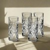 Godinger Silver Set of 4 Graffiti Shot Glasses: Crystal Drinkware, Hand Wash, 2 oz Capacity, Service for 6, Clear - 3 of 3