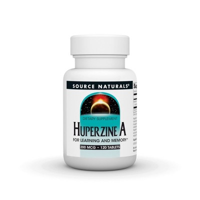 Huperzine A 200mcg by Source Naturals, Inc.  -  120 Tablet