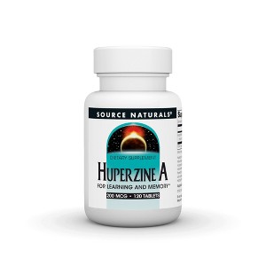 Huperzine A 200mcg by Source Naturals, Inc.  -  120 Tablet - 1 of 3
