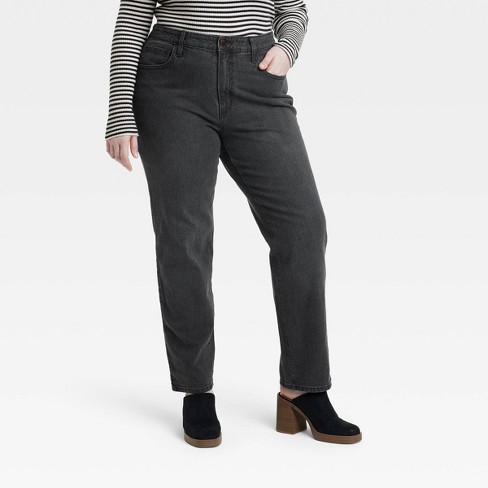 Black high store waisted jeans target