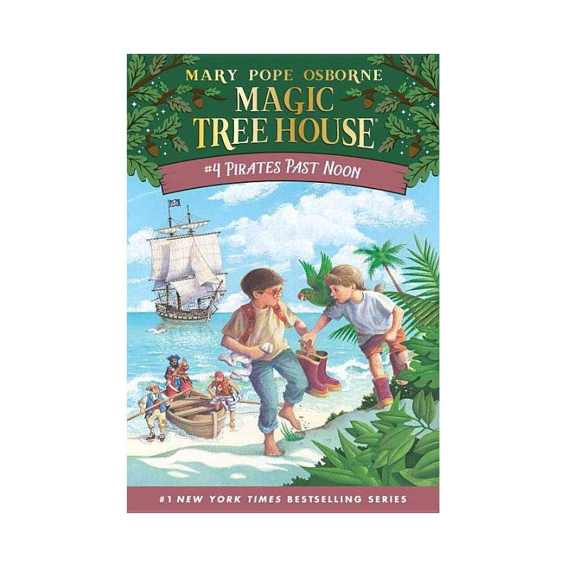 Pirates Past Noon (Magic Tree House Book 4) (Paperback) - by Mary Pope Osborne, 1 of 2