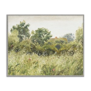 Stupell Industries Vintage Trees And Fields Framed Giclee Art - 1 of 4