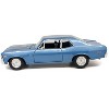 1970 Chevrolet Nova SS Coupe Blue 1/24 Diecast Model Car by Maisto - 3 of 3