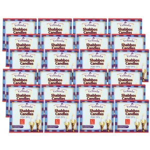 Yehuda Shabbos Candles - Case of 24 boxes/12 ct - 1 of 4