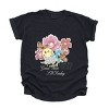 S.W.Smiley Good Vibes Grow Here Flowers - Women's Garment Dyed Graphic T-Shirt - 2 of 4