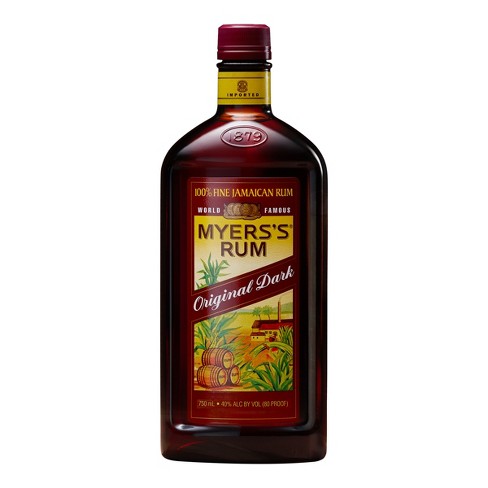 Myers's Dark Jamaican Rum - 750ml Bottle : Target