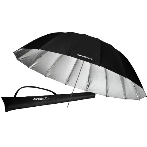 Westcott Silver Bounce Parabolic Standard Umbrella (7') - image 1 of 3