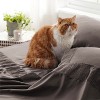 Bedsure | 3/4 Pcs Solid Embossed Soft Sheet & Pillowcase Bedding Set - 4 of 4