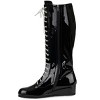 HalloweenCostumes.com Black Wrestling Boots for Men - 2 of 2