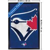 Trends International MLB Toronto Blue Jays - Logo 25 Framed Wall Poster Prints - 3 of 4