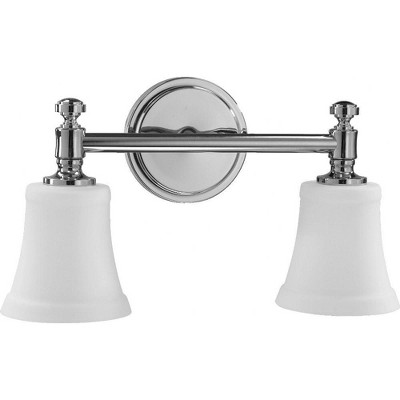 Quorum Lighting Rossington 2 - Light Vanity in  Chrome