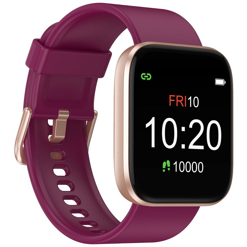 Letsfit  Smartwatch Fitness Tracker with Blood Oxygen Saturation & Heart Rate Monitor For iPhone and Android IW1, 2 of 8