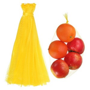 Unique Bargains Seafood Vegetable Grocery Shopping Stretchable Reusable Mesh Produce Bags 100 Pcs - 1 of 4