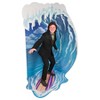Beistle Luau Surfing Photo Prop Stand-Up, 7' 6" x 7', (1/Box) Multicolored - 2 of 4