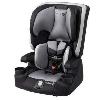 Safety 1st Grand 2-in-1 Booster Car Seat, Forward-Facing with Harness,  30-65 pounds and Belt-Positioning Booster, 40-120 pounds, Black Sparrow