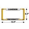 Cameron University Logo License Plate Tag Frame - 4 of 4