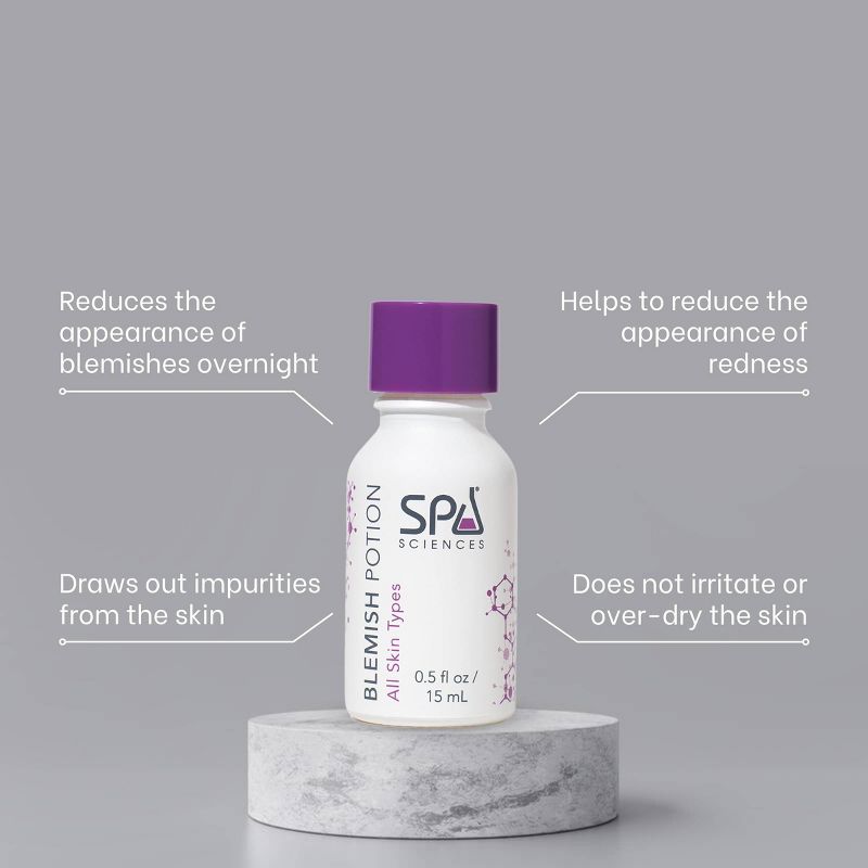 Spa Sciences Blemish Potion Acne Clearing  Spot Treatment - 0.5 fl oz, 4 of 8