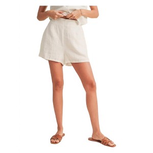 Women's Linen Shorts - MIOU MUSE - 1 of 2