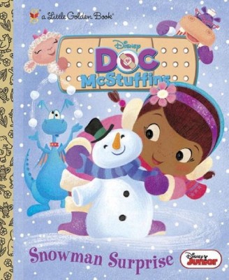 Snowman Surprise ( Little Golden Books) (Hardcover) by Andrea Posner-Sanchez