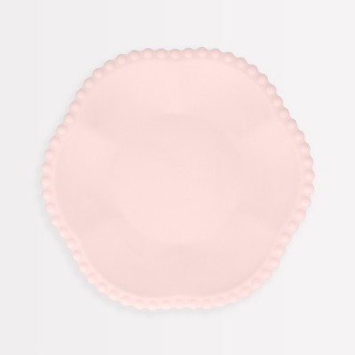 Meri Meri Pink Dot Edged Flower Compostable Side Plates (Pack of 8)
