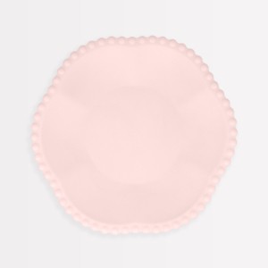 Meri Meri Pink Dot Edged Flower Compostable Side Plates (Pack of 8) - 1 of 3