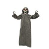 Morris Costumes 4 Ft. Hanging Gray Skeleton Reaper Halloween Decoration - 2 of 2