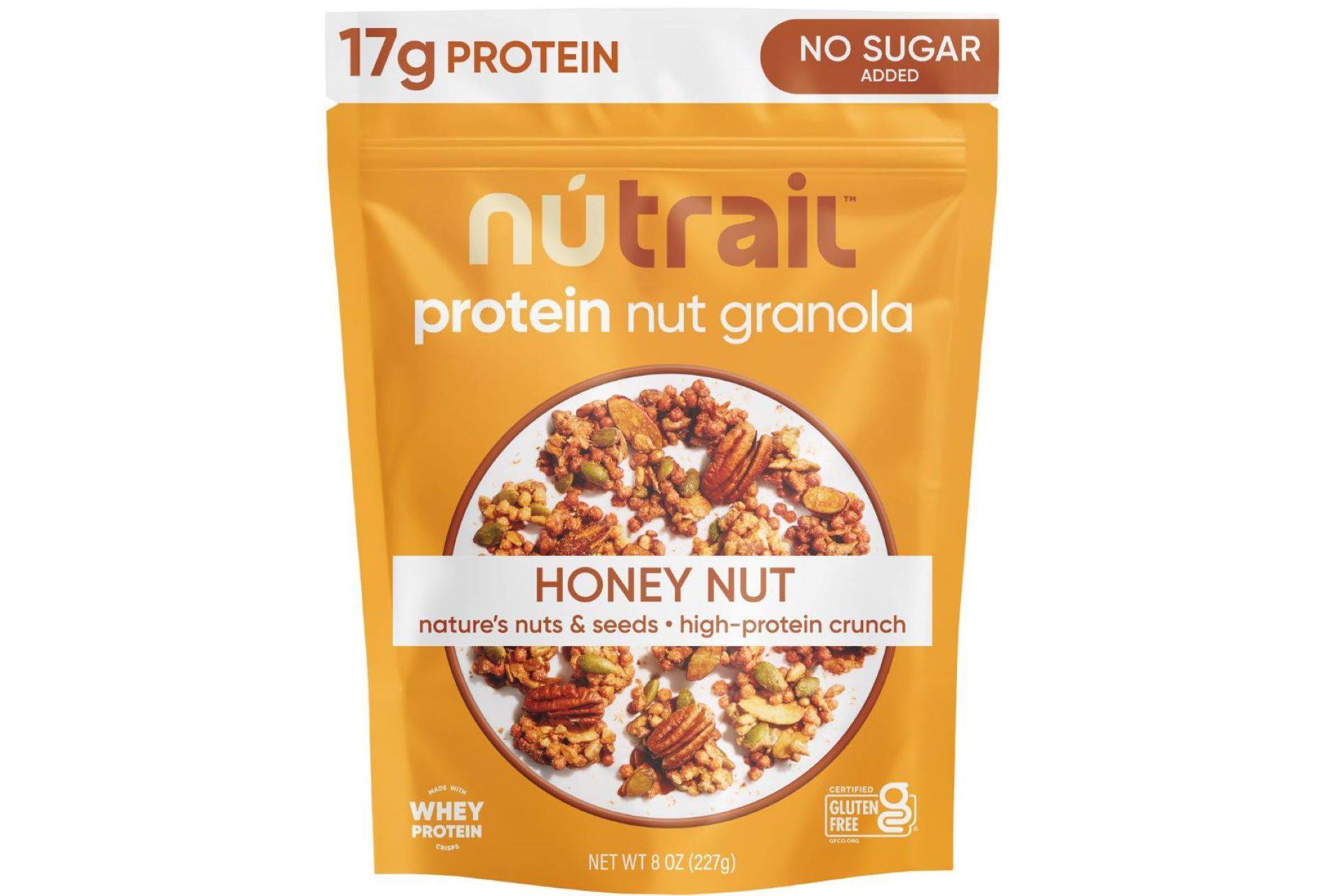 NuTrail Honey Nut Protein Granola - 8oz