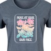 Women's - Instant Message - Move At Your Own Pace Graphic T-shirt Dress - 2 of 4