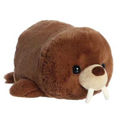 Aurora Medium William Walrus Spudsters Adorable Stuffed Animal Brown 12"